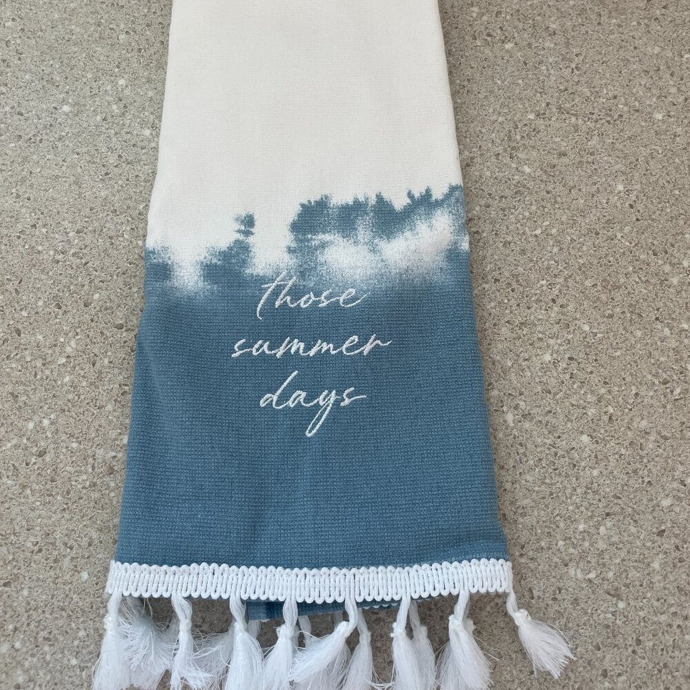 Elegant Tea Towel w/Etsy Designer Feel
